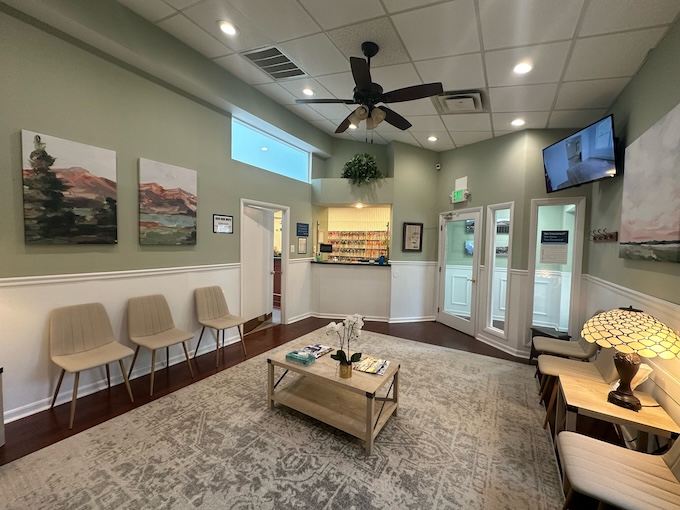 State of the art dental treatment room in dental office in Moorestown